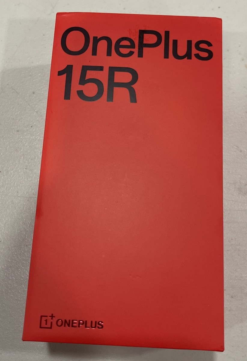 OnePlus 15R 12GB/256GB Dual-SIM Unlocked Android Smartphone