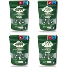 Jibbi Premium Aktivkohlefilter Konisch 5,5-7 mm, 4x50 St&uuml;ck (200 Filter)