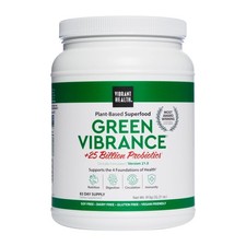 Vibrant Health, Green Vibrance, Includes 65 Plant-Based Superfoods, 25 Billion