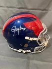UNIQUE/CUSTOM Lawrence Taylor Signed Full-Size NY Giants Throwback Helmet
