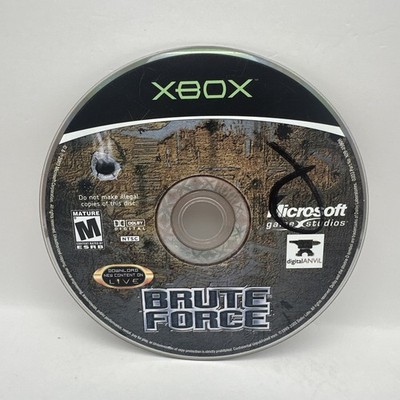 Brute Force Original XBOX Game Disc DigitalAnvil