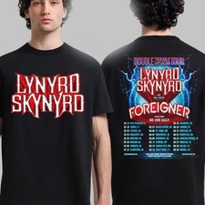 New  Lynyrd Skynyrd Double Trouble Vision Tour 2026 Two Sided T-Shirt