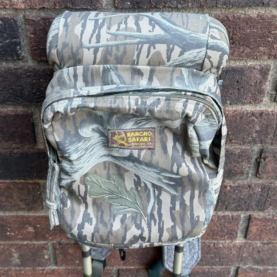 Vintage Rancho Safari Cat Quiver Arrow Backpack Camo Made in the USA - Image 2 of 4