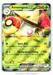 Amoonguss ex 011/159 Journey Together Double Rare
