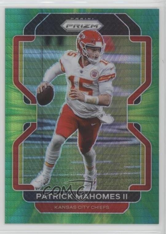 2021 Panini Prizm Hyper Prizm 54/175 Patrick Mahomes II #190 08wd