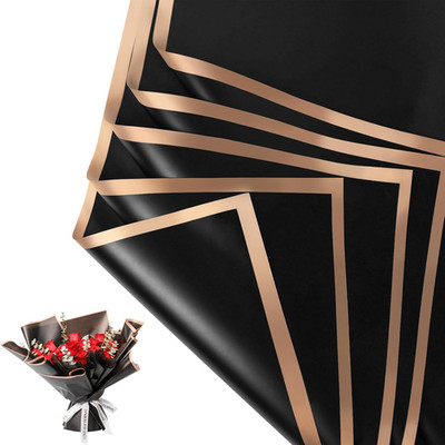 20 Sheets Flower Wrapping Paper - Waterproof Floral Bouquet Wrapping Paper, Flor