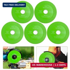 5 Pack Glass Cutting Disc for Angle Grinder, 4" X 4/5" Tile Cutter Blade,Ultra-T