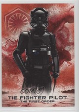 2018 Topps Star Wars: The Last Jedi Series II Red 65/99 TIE Fighter Pilot 0j6