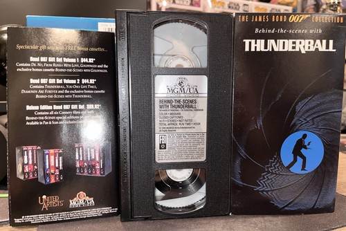 James Bond Deluxe Gift Sets - VHS Gift Set + Gift Set Volume 2 (GREAT CONDITION) - Picture 21 of 21