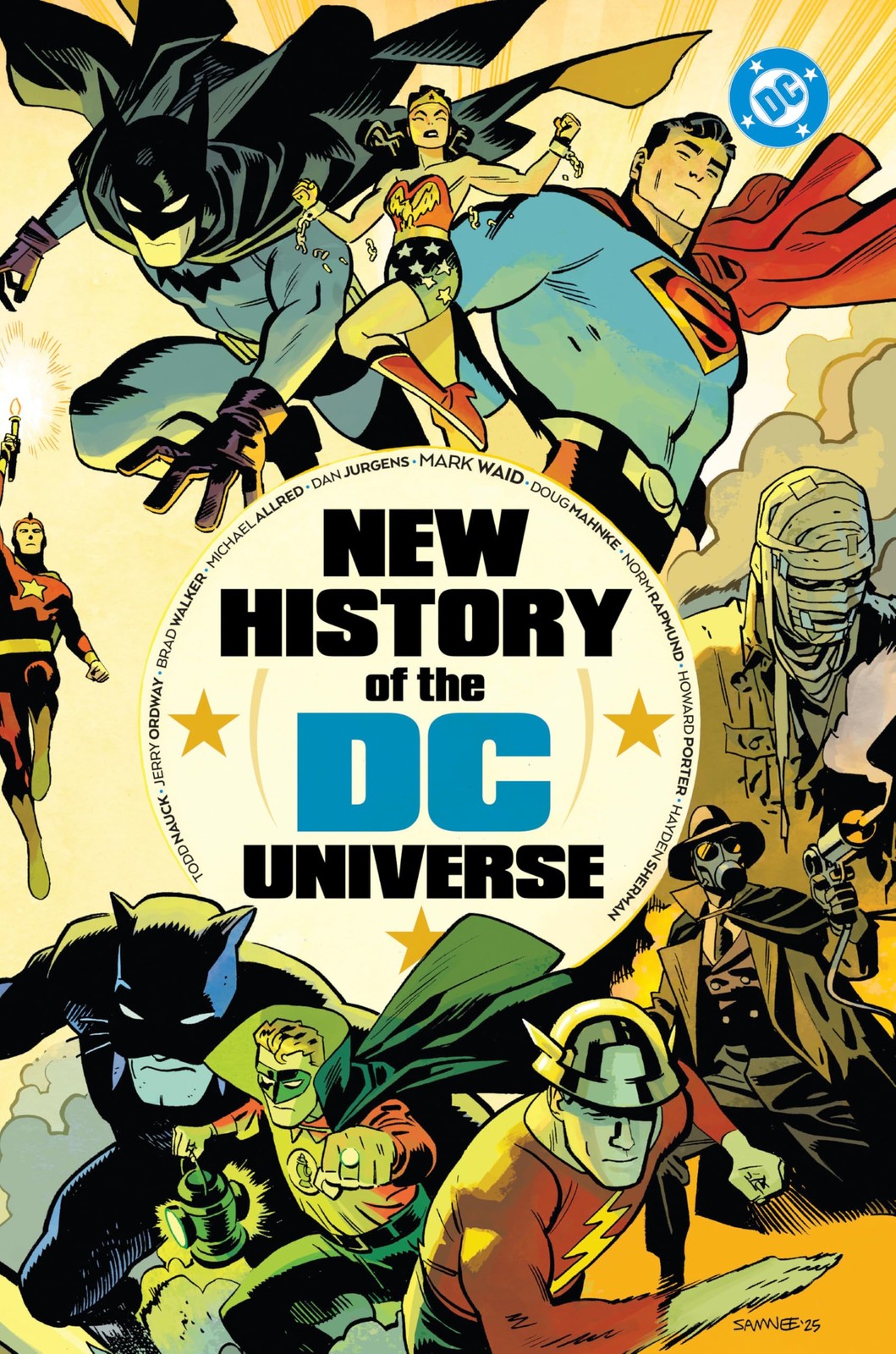 NEW HISTORY OF THE DC UNIVERSE HARDCOVER New Hardback Collects 4 Part Series - Image 6