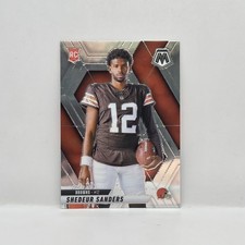 2025 Panini Mosaic Shadeur Sanders photo variation #290 Cleveland Browns Rookie 