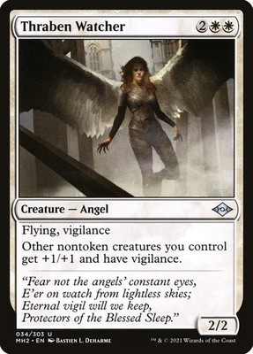 MTG Magic the Gathering Thraben Watcher (34/767) Modern Horizons 2 LP