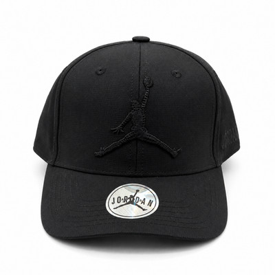 Air Jordan Jumpman Men's  Adjustable Baseball Cap - Casual Sports Hat NWT Black