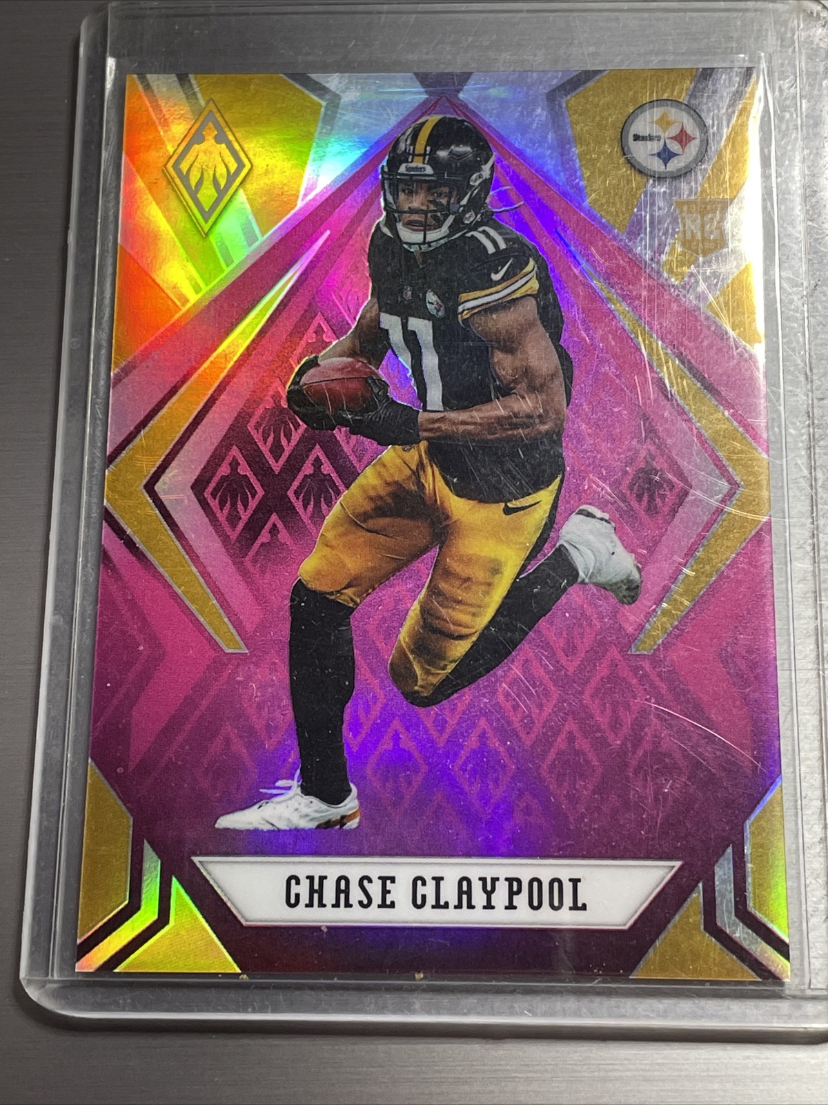 2020 Phoenix Chase Claypool Pink Prizm Rookie Card #126 RC /199