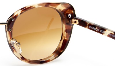 Michael Kors Lisbon MK 2062 33232L‎ Tortoise Brown Sunglasses 52-20-140 21846 NEW MICHAEL KORS MK2062 Lisbon 33232L TORTOISE /BROWN  main image 3