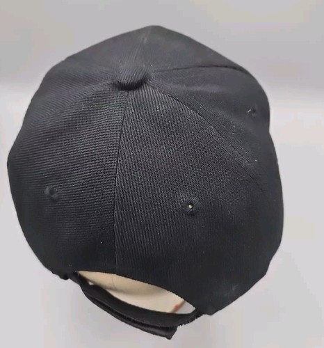 Idaho Hat Cap Adjustable Souvenir Embroidered Black Red - Picture 4 of 8