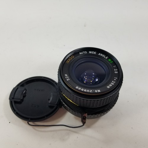 Nikon 28mm 1:2.8 52 IMADO MC AUTO WIDE ANGLE MC f=28mm Lens