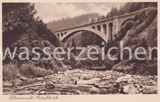 Cartolina non viaggiata Ponte di Gutach nella Foresta Nera (7001)