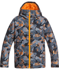 QUIKSILVER Youth MISSION PRINTED Snow Jacket - NKP7 - Size Large /14  LAST ONE