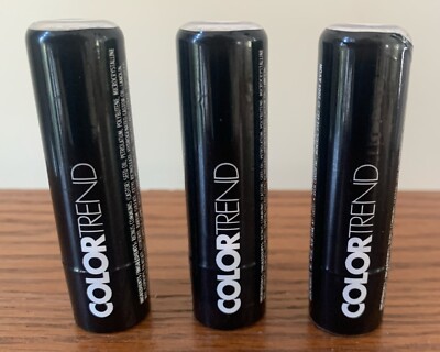 LOT OF 3 NOS SEALED AVON COLOR TREND LIP COLOR BELLE LIPSTICK NO BOX