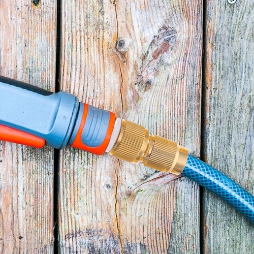 2PCS Quick Connect Water Hose Joint Adaptor for High Pressure Wash - Foto 5 di 12