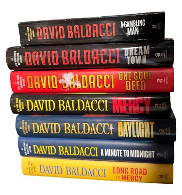 Complete Set ATLEE PINE 1-4 ALOYSIUS ARCHER 1-3 David Baldacci Hardcover 1st