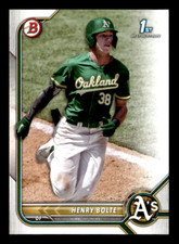 2022 Bowman Draft #BD-121 Henry Bolte