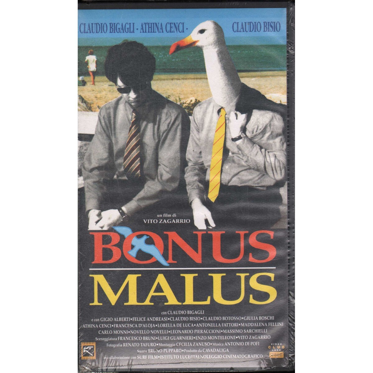 Bonus Malus VHS Vito Zagarrio Univideo - CL00152 Sealed
