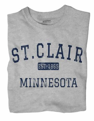 St.Clair Minnesota MN T-Shirt EST