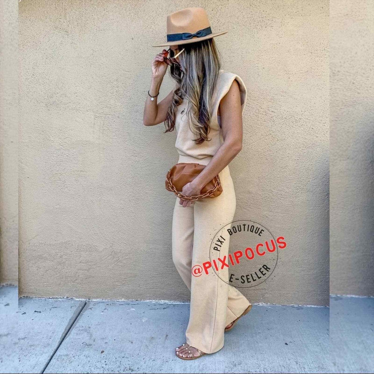 未使用品❗️Her lip to Cozy Knit Long Pant Set Live A Little Cozy Pant Set - Magenta | Fashion Nova