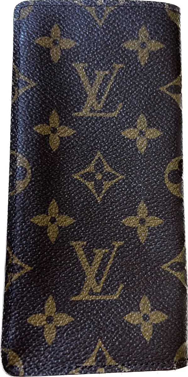 Vintage Louis Vuitton ETIU Lunette Thurnet eyeglass case open format
