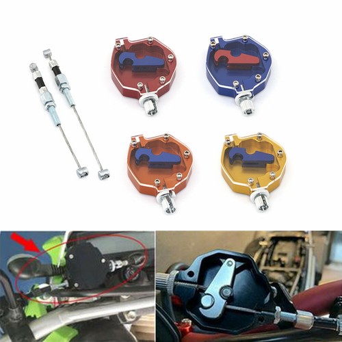 CNC Easy Pull Cable System Stunt Clutch Lever For Honda Yamaha Suzuki Motorcycle - Picture 6 of 13