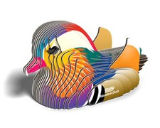 Safari EUGY Mandarin Duck 3D Model Kit SAF106043