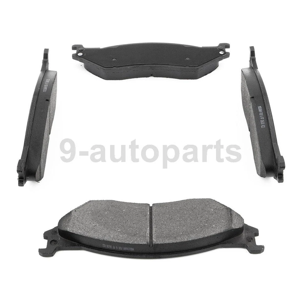 Rotores de disco delanteros + pastillas de freno para International Harvester CF600 2005-2010 Foto 4 de 4