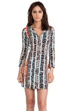 Diane von Furstenberg $325 New Reina Dress in Oasis Snake Multi, 10