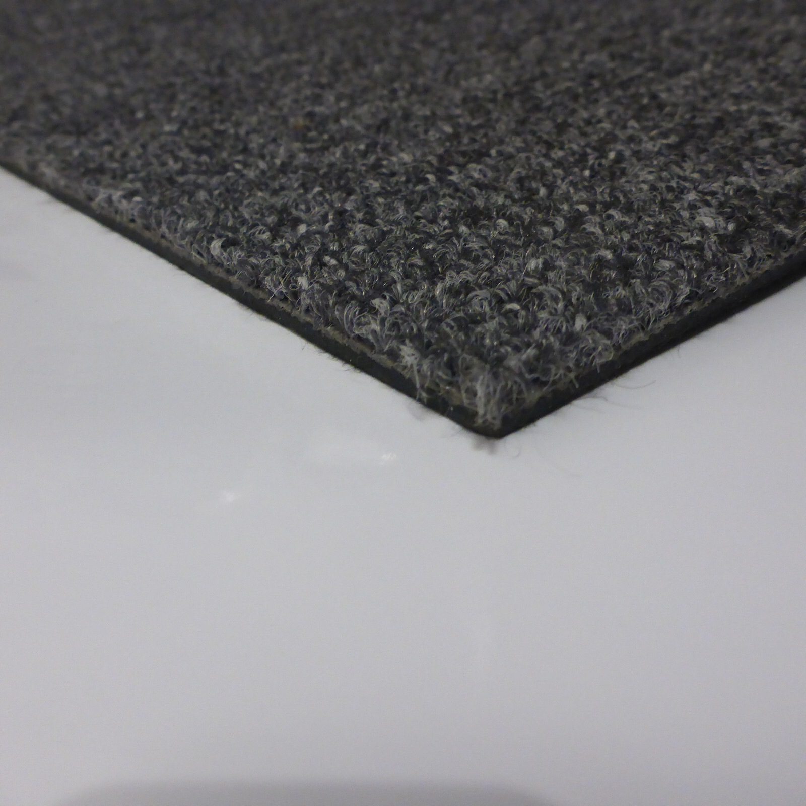 Grey Carpet Tiles Heavy Hard Wearing Top Quality Flooring For The A Conservatory eBay