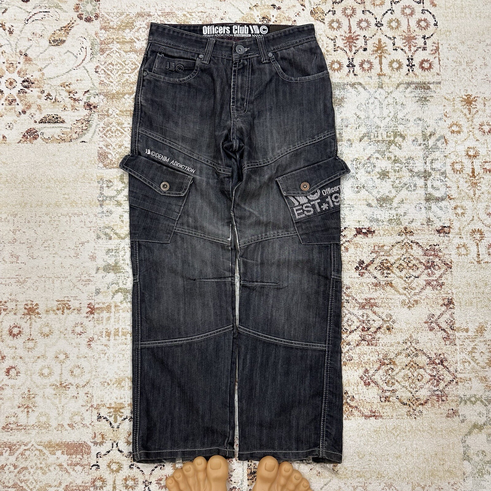 Vintage Worker Jeans Y2K 00s style USA Grunge Crazy Fit Archive Japanese Style