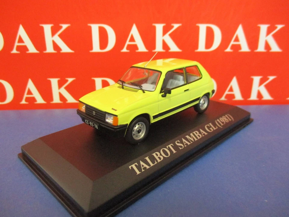 Die cast 1/43 Modellino Auto Talbot Samba GL 1981 - Immagine 2 di 4