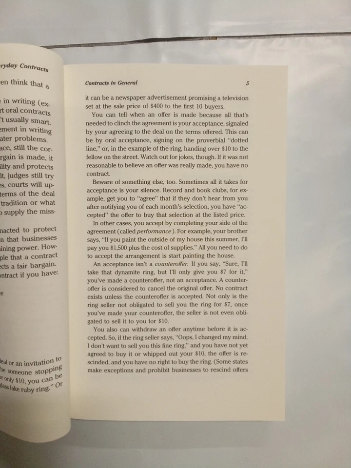 Everyday Contracts Manual Do It Yourself Guide for Step-by-Step Legal Documents - Image 2 of 4