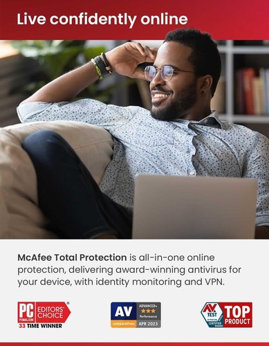 McAfee Total Protection 2024 - 1, 3, 5, 10 PC 1 , 2 Yr + VPN Instant delivery - Bild 2 von 10