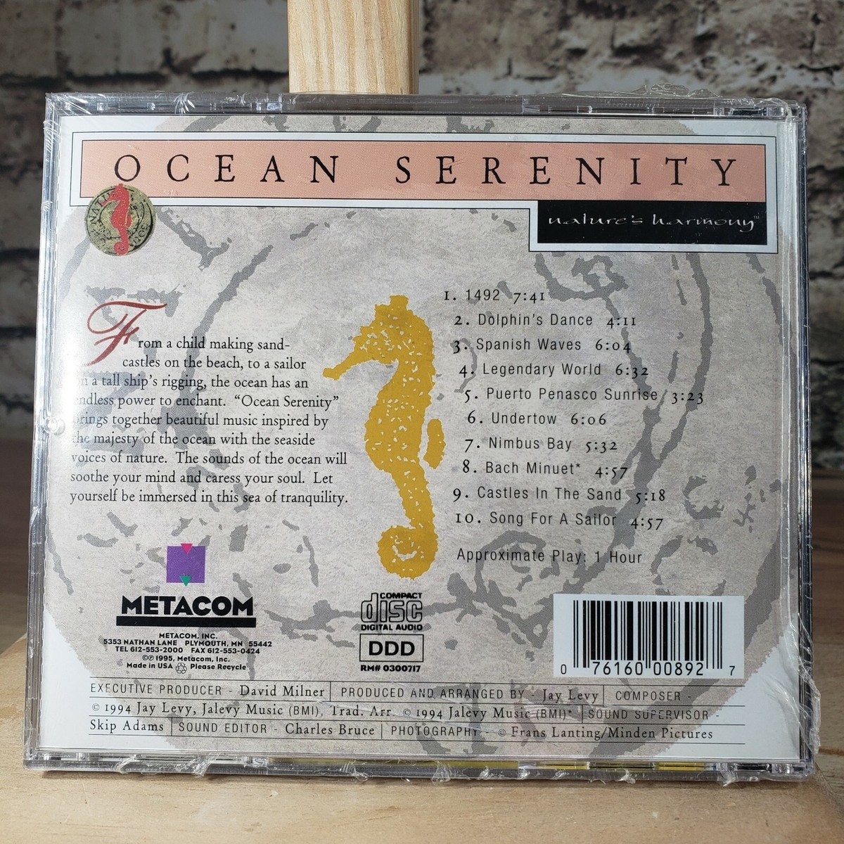 【中古】 Ocean Serenity: a Magical Blend of Music and the Sounds of Nature / Various Artists Unknown Artist Ocean Serenity Natures Harmony CD for sale online