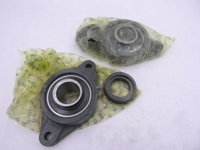 2 Pack QJZ 2'' x 1.5'' Cast Iron 2 Bolt Flange Unit Mounted Bearing UCFL208-24