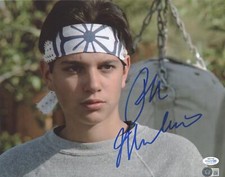 Ralph Macchio "The Karate Kid" AUTOGRAPH Signed 11x14 Photo H Beckett ACOA BAS