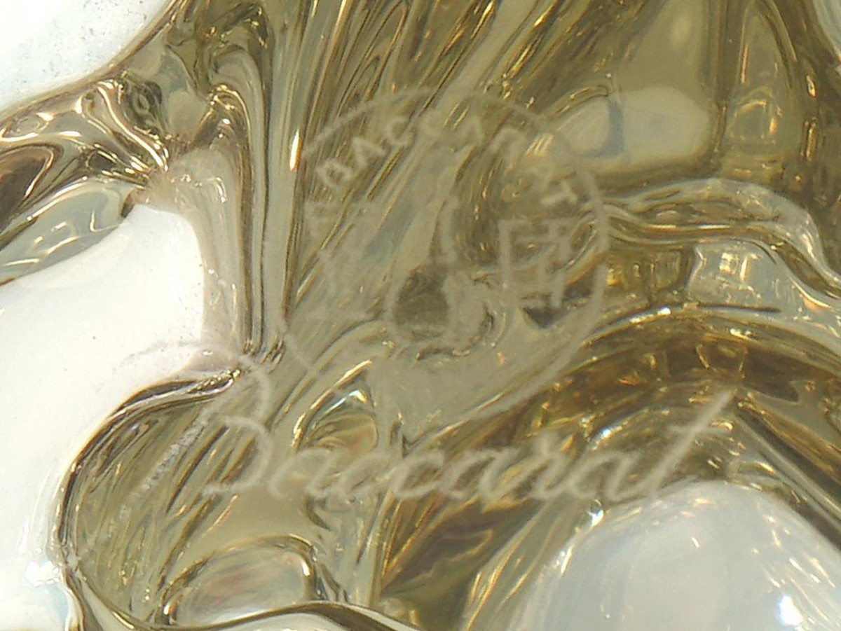 Baccarat Crystal Gold Zodiac Monkey Figurine, 3 3/4