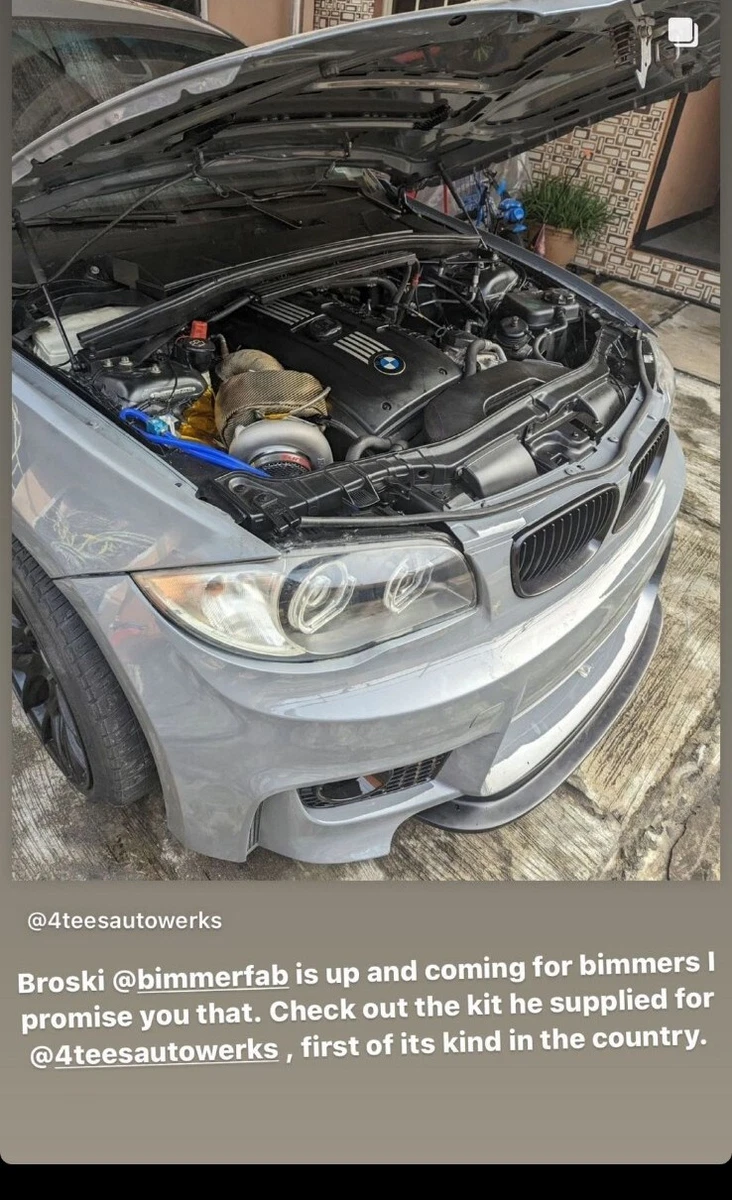 N54 single turbo outlet
