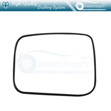 Chrome View Mirror Flat Glass 2008-15 Fits Nissan ROUGE Left Driver Side W/Base