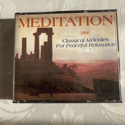 Meditation Classical Melodies For Peaceful Relaxation- 3 CD Set  