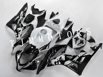 For CBR600RR 2007 2008 Black White Leyla ABS Injection Mold Bodywork Fairing Kit