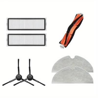 Brush and filter set for Robot Vacuum Cleaner Compatible with Xaomi Mop 2 Pro ST