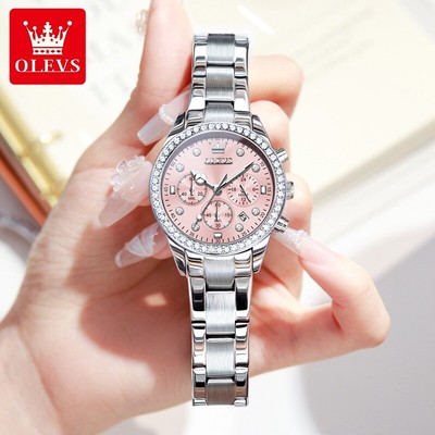 New, brand, women's, quartz watch, multi-function, fashion, women's watch
